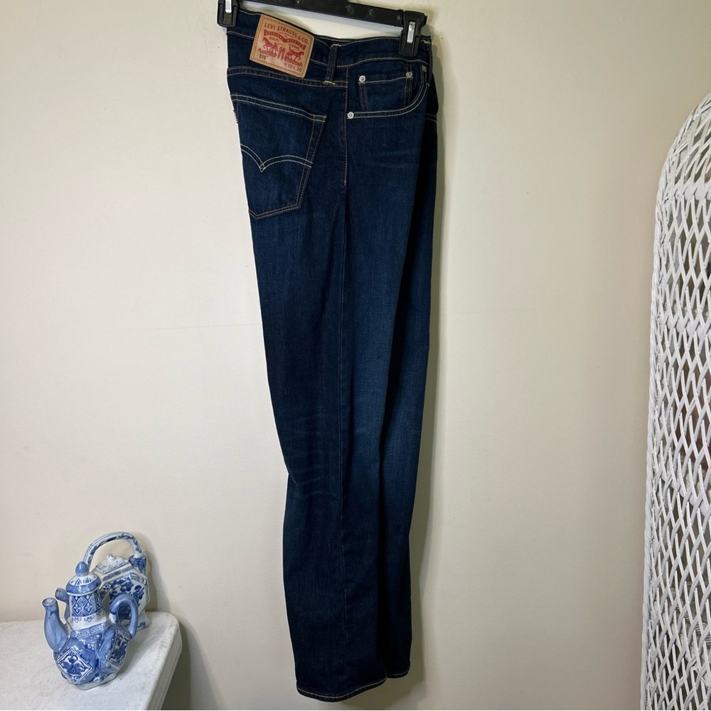 Levi's 510 Blue Straight Leg Jeans Regular Fit 30/30